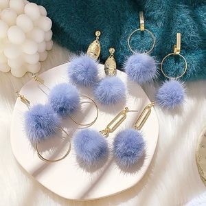 COPY - Faux Blue earrings